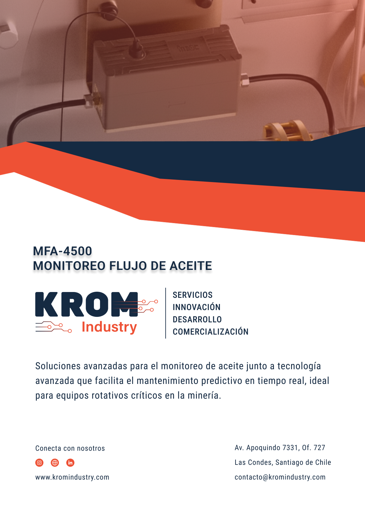 MONITOREO DE FLUJO DE ACEITE